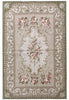 Load image into Gallery viewer, 4.0 x 6.0 Needle Point French Aubusson Rug Sage Green   #F-6916