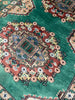 Load image into Gallery viewer, 3.2 x 5.9 GREEN Handmade Signed Jaldar Bokhara Rug Fine Silky Wool  #F-6919