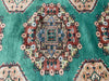 Load image into Gallery viewer, 3.2 x 5.9 GREEN Handmade Signed Jaldar Bokhara Rug Fine Silky Wool  #F-6919