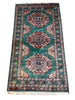 Load image into Gallery viewer, 3.2 x 5.9 GREEN Handmade Signed Jaldar Bokhara Rug Fine Silky Wool  #F-6919