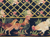 Load image into Gallery viewer, 5.0 x 8.0 Needle Point Rug Rooster BLACK  #F-6921