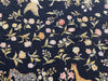 Load image into Gallery viewer, 5.0 x 8.0 Tropical Needle Point Rug Deers Ducks BLACK  #F-6922