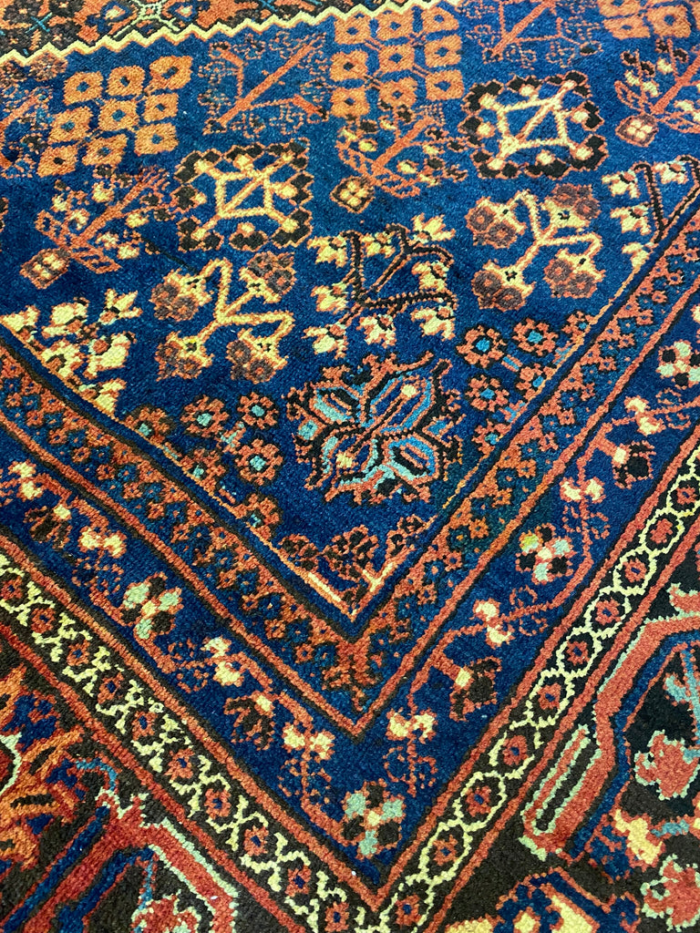 10.6 x 13.6 Persian Mahal Joshagan Wool Rug #F-6923