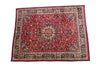 Load image into Gallery viewer, 10.0 x 13.0 SIGNED Persian Mashad Rug RCH BURGUNDY   #F-6925
