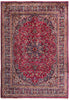 Load image into Gallery viewer, 9.8 x 13.0 Authentic Persian Handmade Wool Rug Rich Burgundy  #F-6926