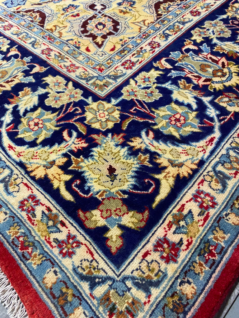 10.0 x 14.0 Persian Esfahan Najafabad Wool Handmade Rug #F-6928