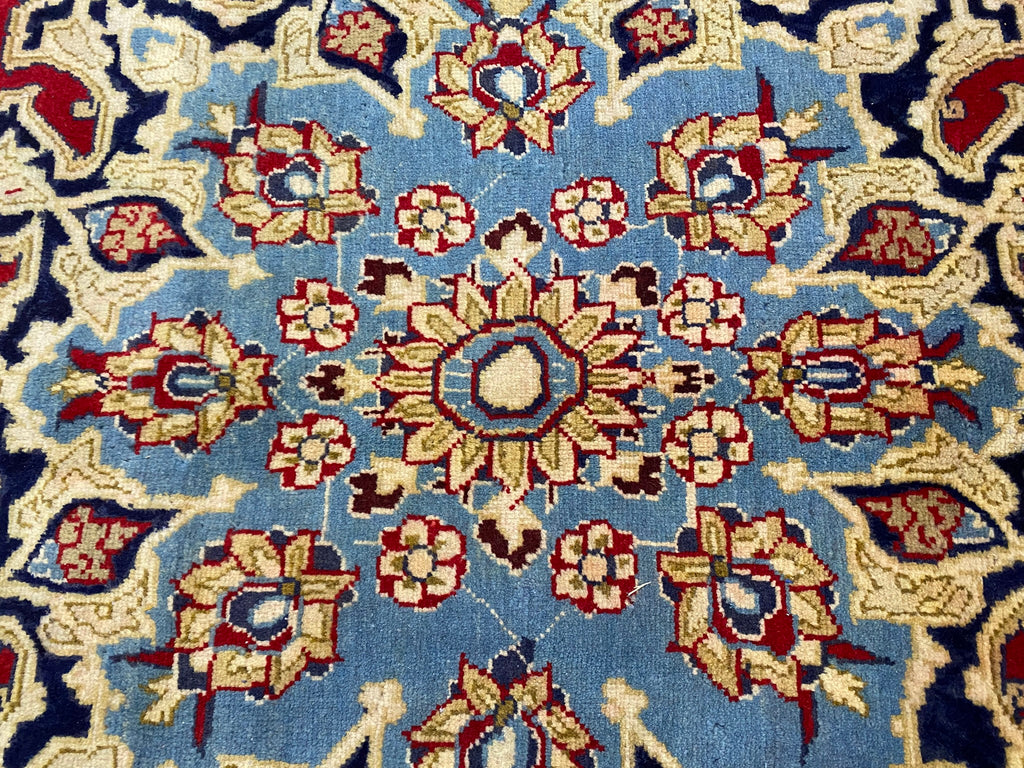 10.0 x 14.0 Persian Esfahan Najafabad Wool Handmade Rug #F-6928