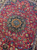 Load image into Gallery viewer, 8.8 x 11.6 SIGNED Persian Khorasan Mashad Rug Handmade Wool IRAN Carpet #F-6929
