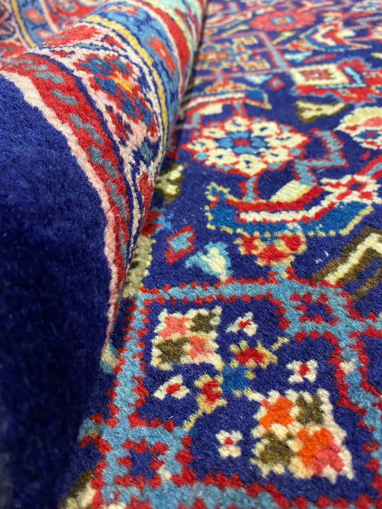 9.6 x 13.0 Persian Herati Mahi Tabriz Mahal Wool Rug #F-6930