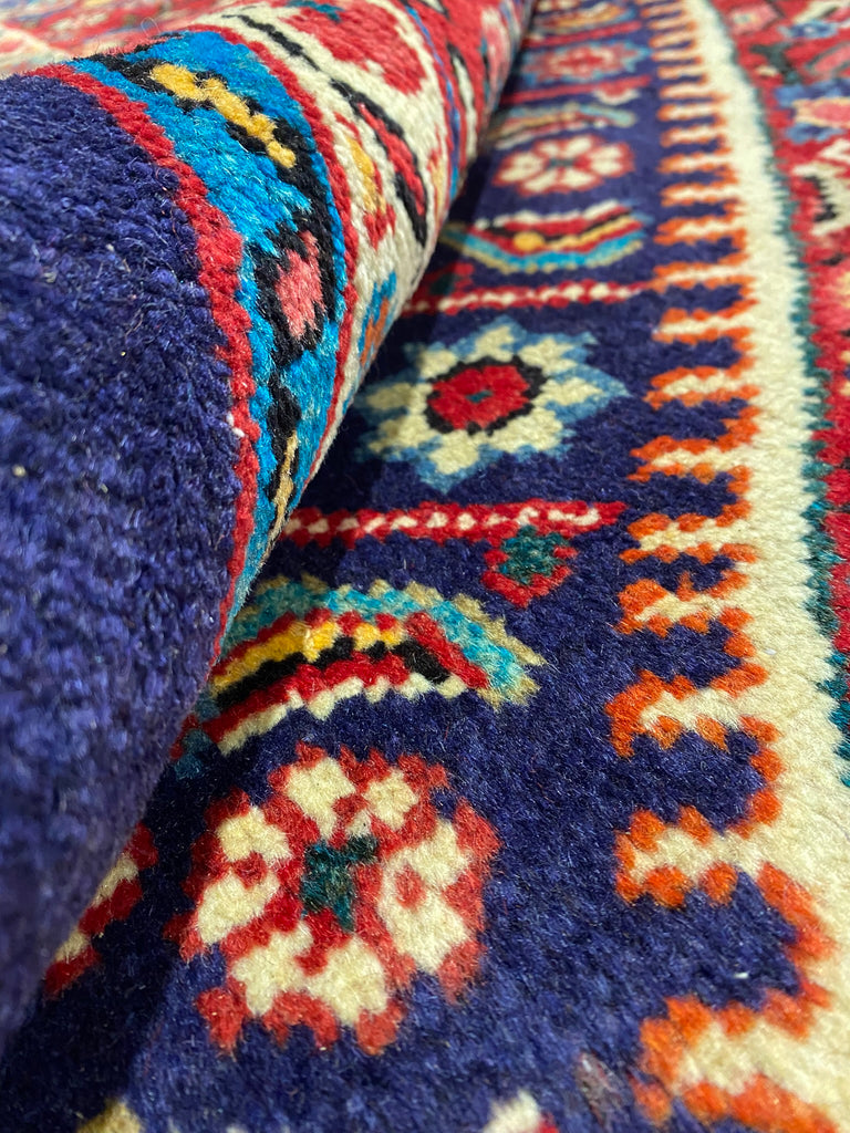 9.8 x 13.5 Persian Handmade Wool Tribal Mahal Rug #F-6932