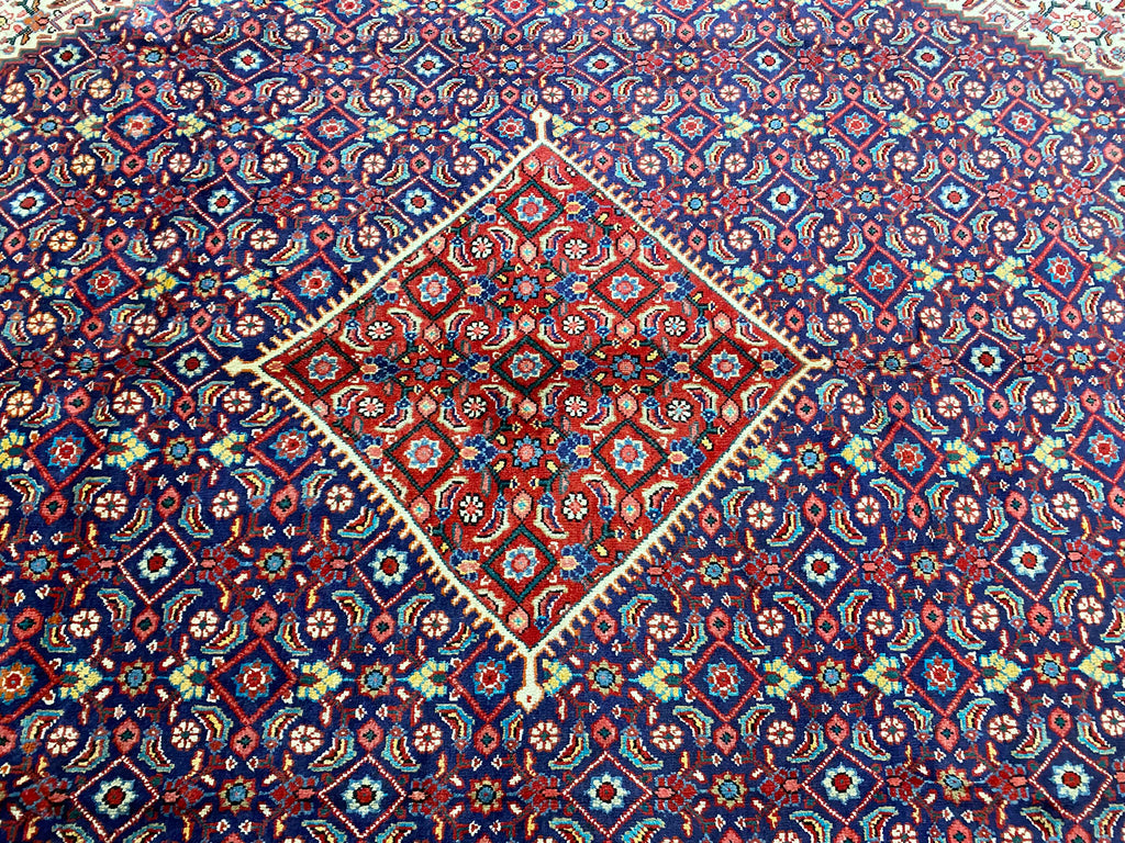 9.8 x 13.5 Persian Handmade Wool Tribal Mahal Rug #F-6932