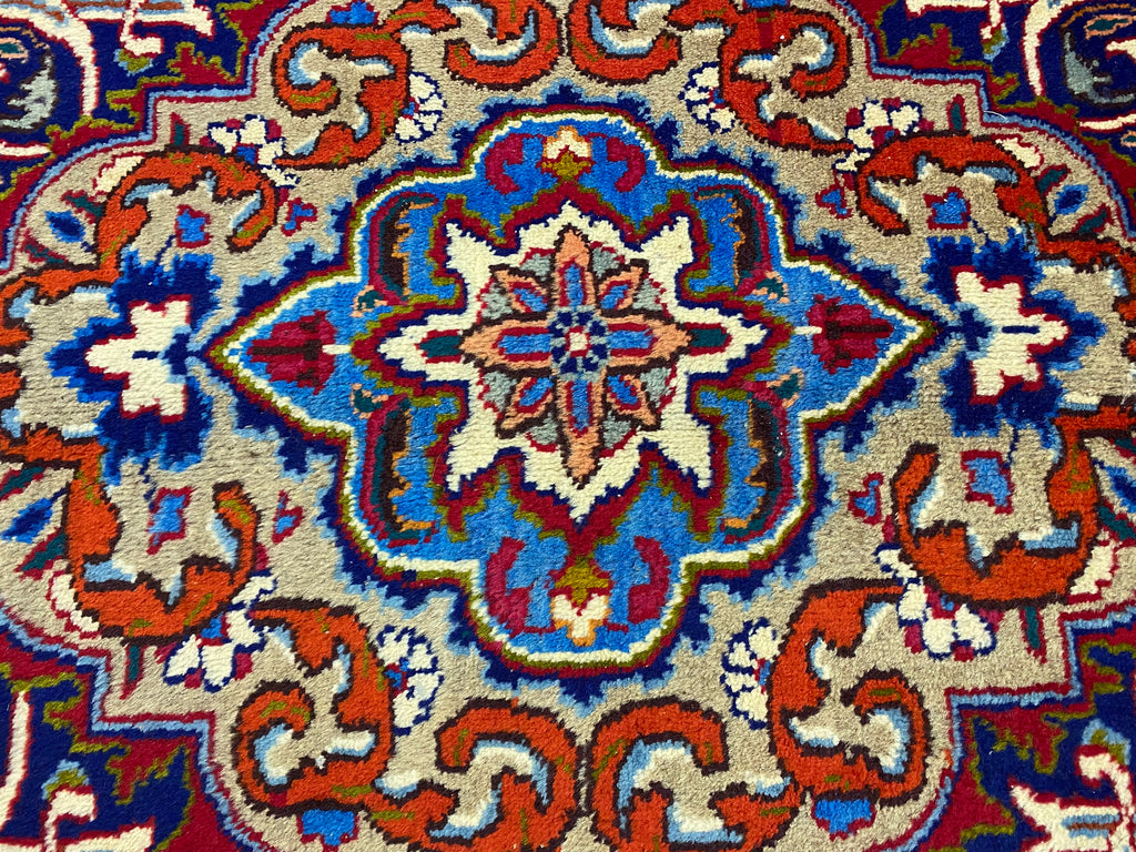 9.8 x 12.7 Amazing Exotic Pattern Persian Kashmar Rug  #F-6934