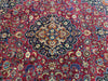 Load image into Gallery viewer, 9.4 x 13.0  Quality Persian Mashad Rug RICH BURGUNDY#F-6935