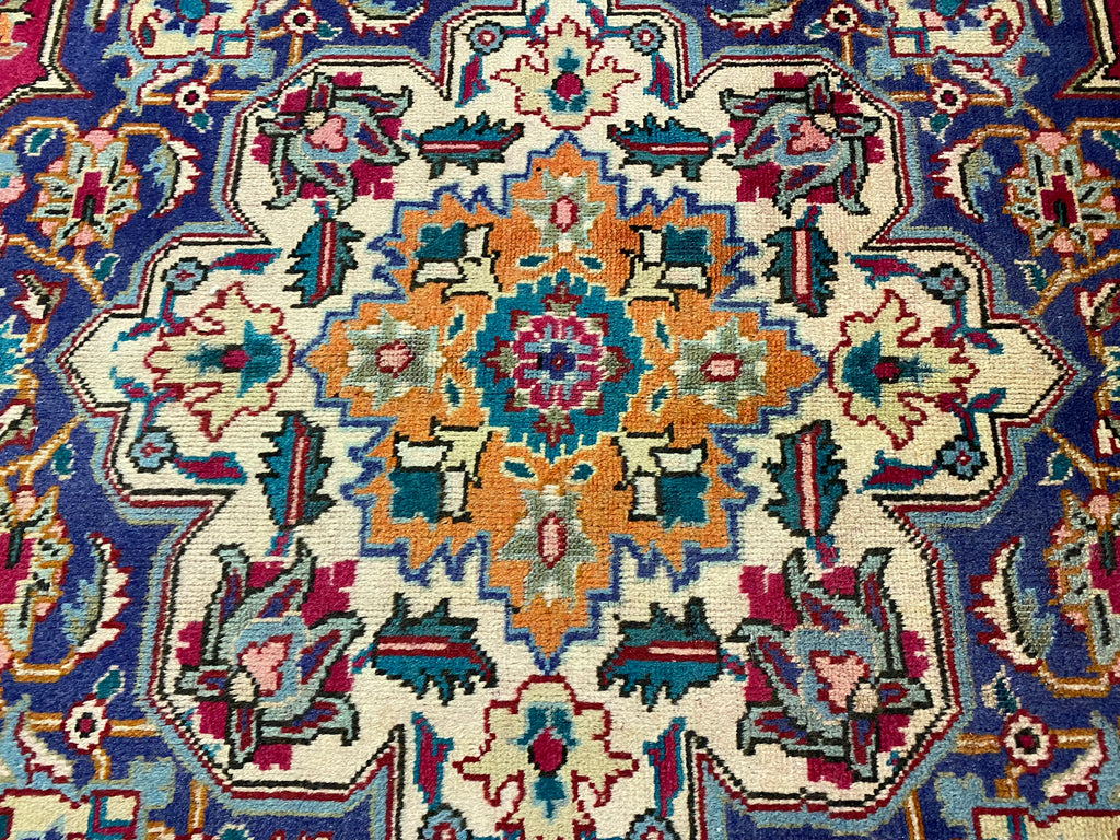 9.9 x 13.0 Persian Wool Handmade Tabriz Rug #F-6936