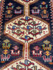 Load image into Gallery viewer, 4 x 9.6 Dark Brown Hand-knotted Persian Afshar Runner Rug 5869