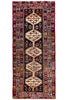 Load image into Gallery viewer, 4 x 9.6 Dark Brown Hand-knotted Persian Afshar Runner Rug 5869