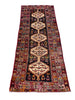 Load image into Gallery viewer, 4 x 9.6 Dark Brown Hand-knotted Persian Afshar Runner Rug 5869