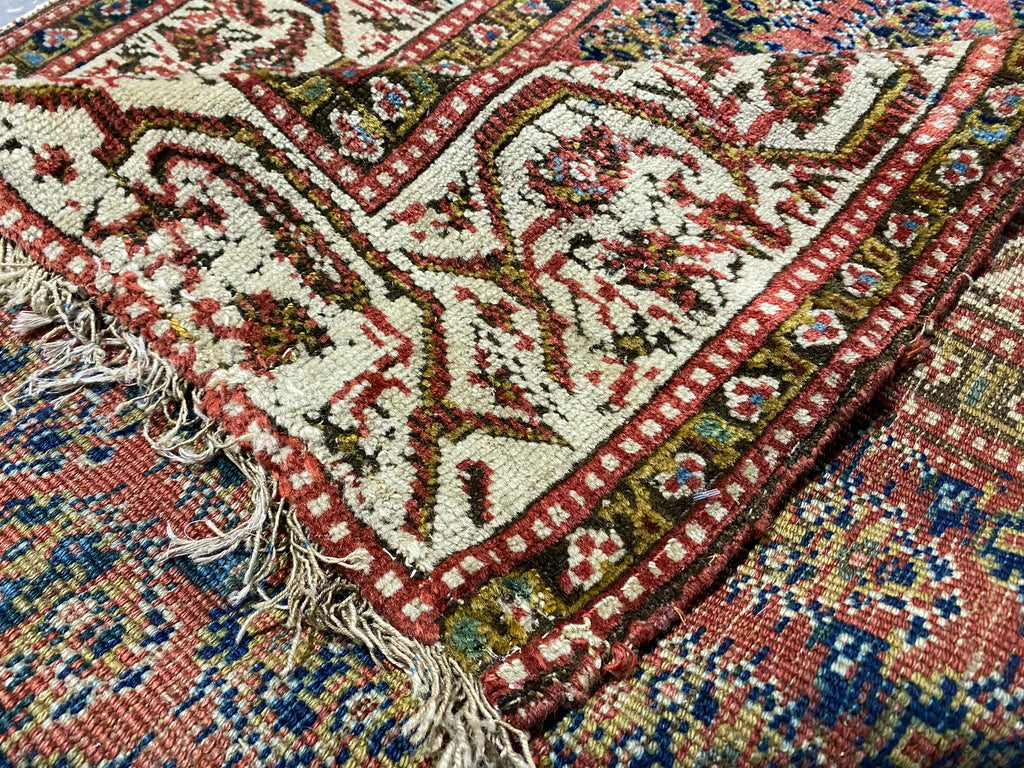 3.4 x 17.2 Long Antique Persian Runner  #F-6938