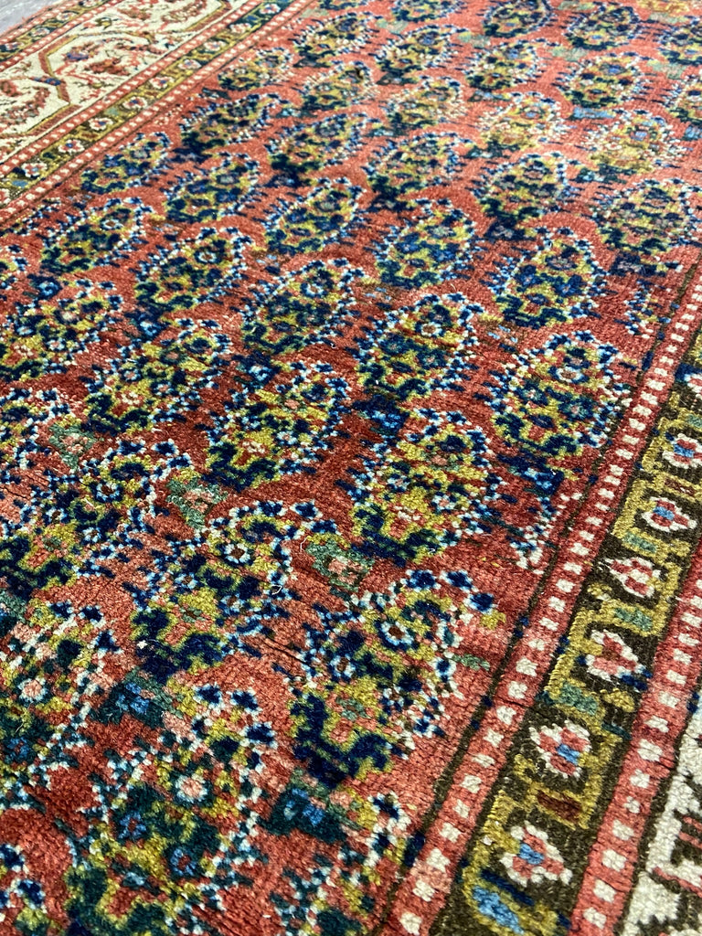3.4 x 17.2 Long Antique Persian Runner  #F-6938