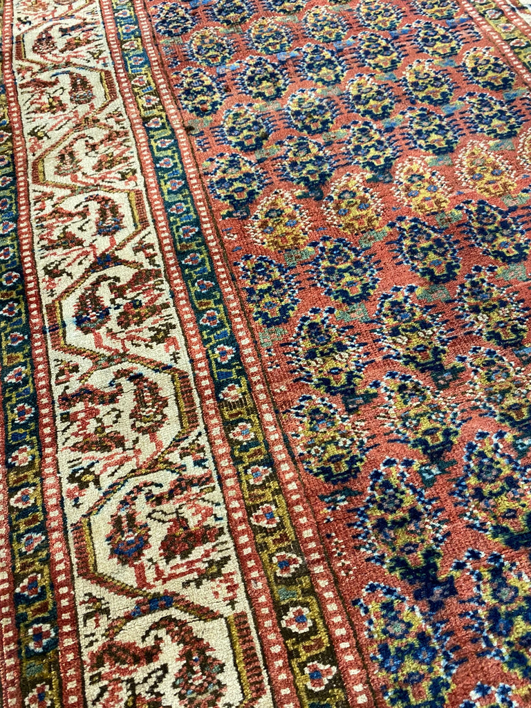 3.4 x 17.2 Long Antique Persian Runner  #F-6938