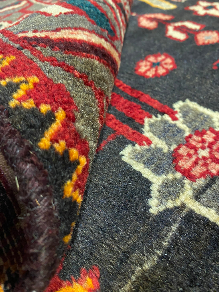 4.0 x 10.7 Persian Tribal Wool Runner #F-6939