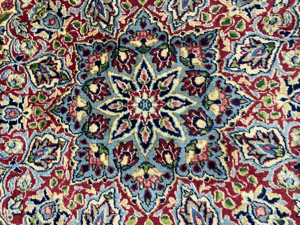 11’4’’ x 16’10’’ Large Persian Tabriz Rug – Handmade Fine Wool Floral Medallion Rug #PIX-11474