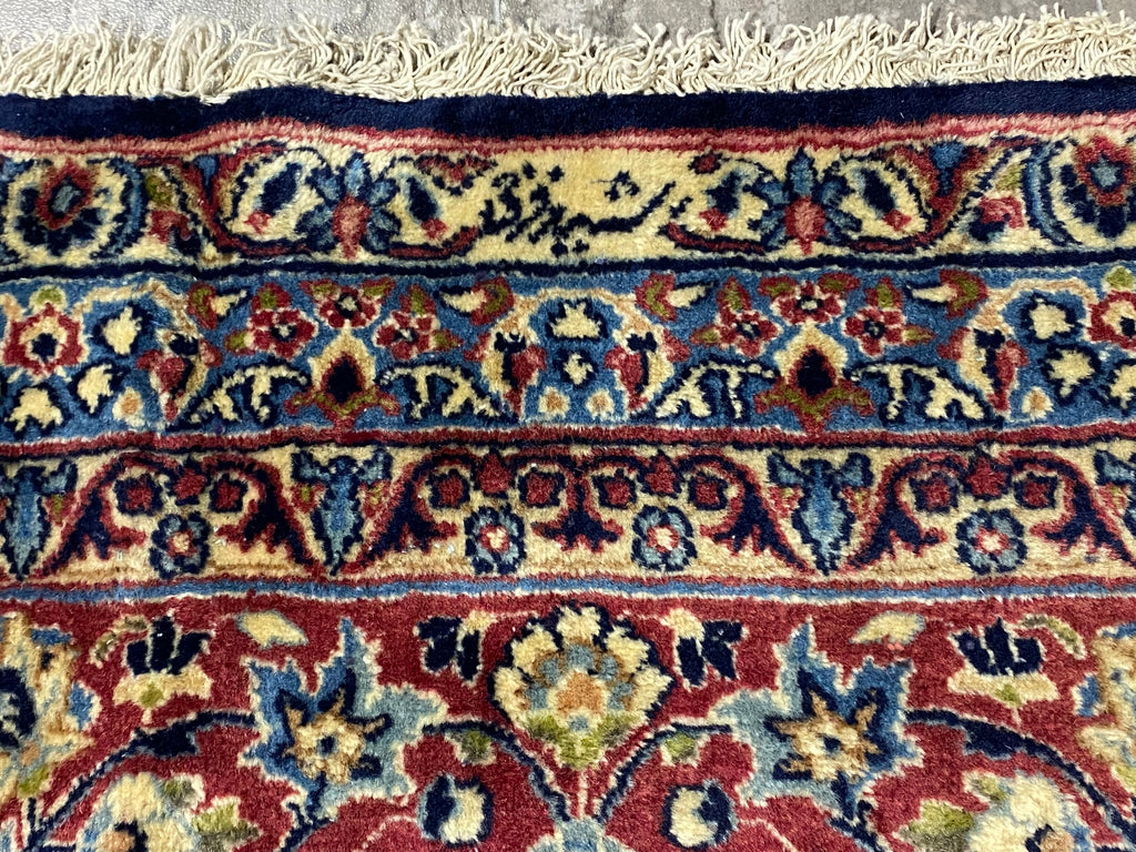 11’4’’ x 16’10’’ Large Persian Tabriz Rug – Handmade Fine Wool Floral Medallion Rug #PIX-11474