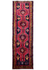 Load image into Gallery viewer, 3.5 x 12.3 Red Persian Hamadan Runner 7178