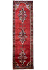 Load image into Gallery viewer, 3.3 x 10.9 Red Persian Malayer Runner 7130