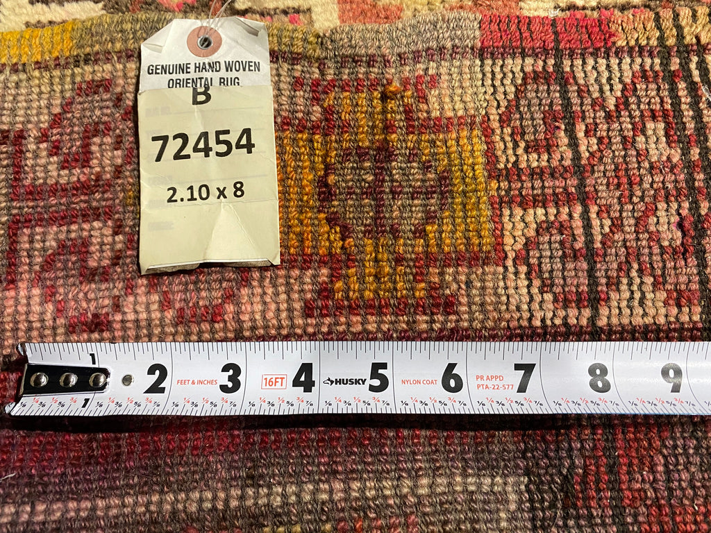 8 Feet Persian Tribal Runner  #B-72454