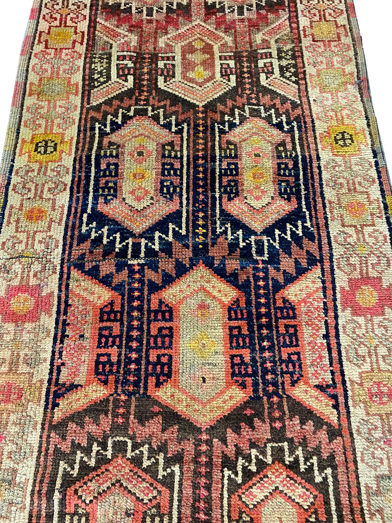 8 Feet Persian Tribal Runner  #B-72454