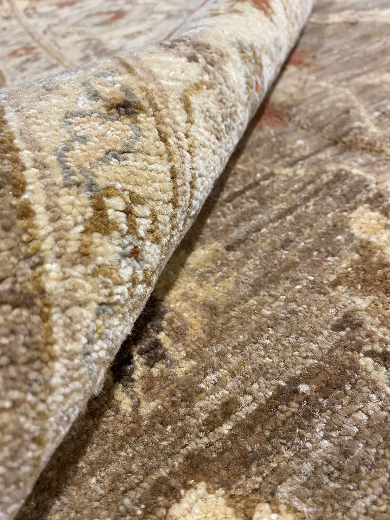 6 x 13.5 GALLERY SIZE Chobi Peshawar Rug BROWN #PIX-9922