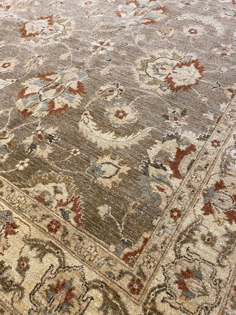 6 x 13.5 GALLERY SIZE Chobi Peshawar Rug BROWN #PIX-9922