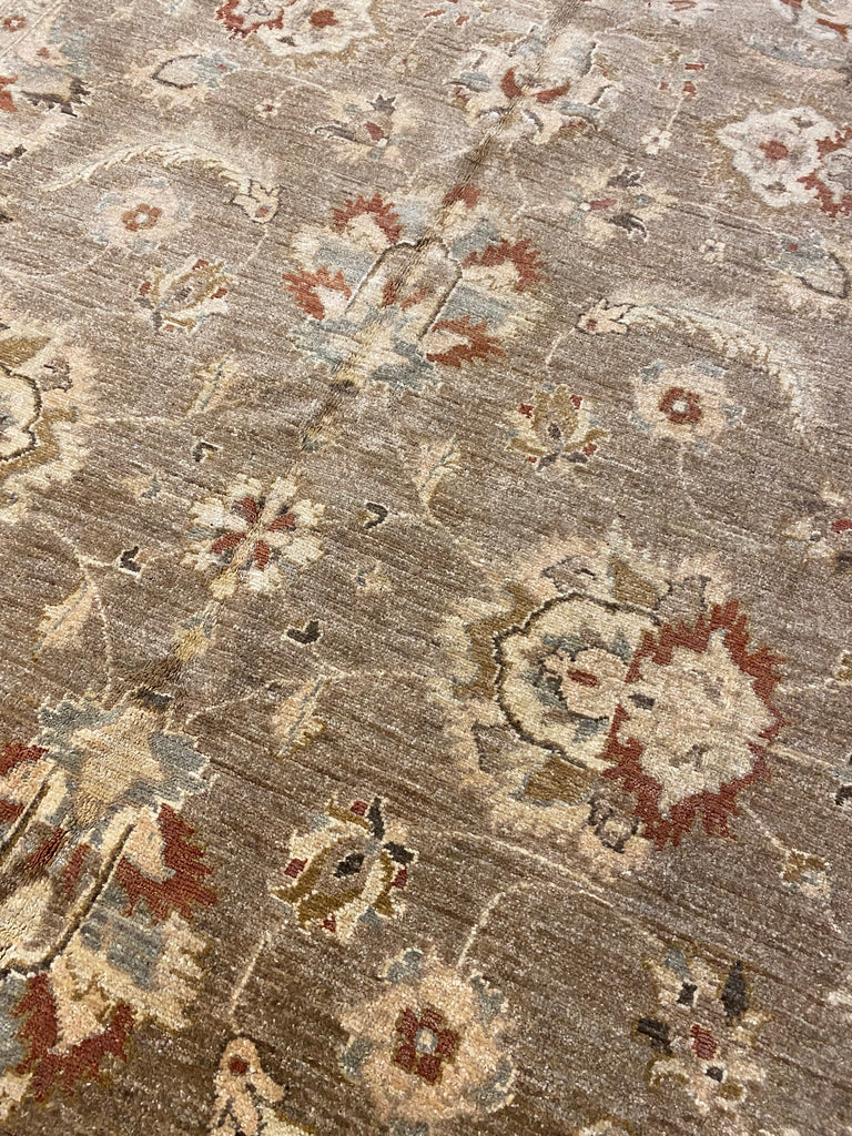 6 x 13.5 GALLERY SIZE Chobi Peshawar Rug BROWN #PIX-9922