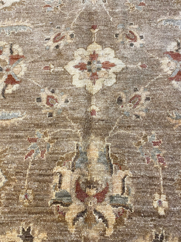 6 x 13.5 GALLERY SIZE Chobi Peshawar Rug BROWN #PIX-9922