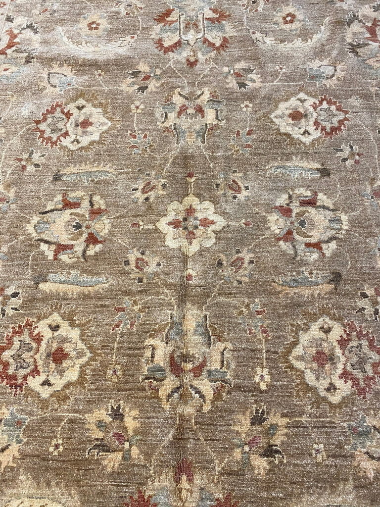 6 x 13.5 GALLERY SIZE Chobi Peshawar Rug BROWN #PIX-9922