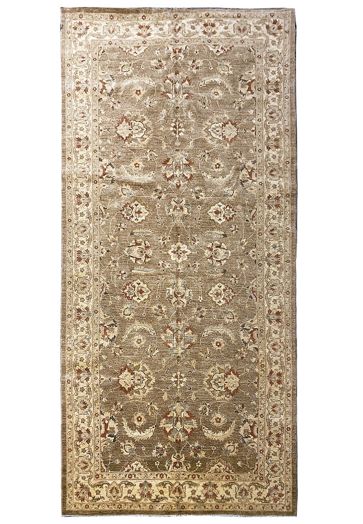 6 x 13.5 GALLERY SIZE Chobi Peshawar Rug BROWN #PIX-9922