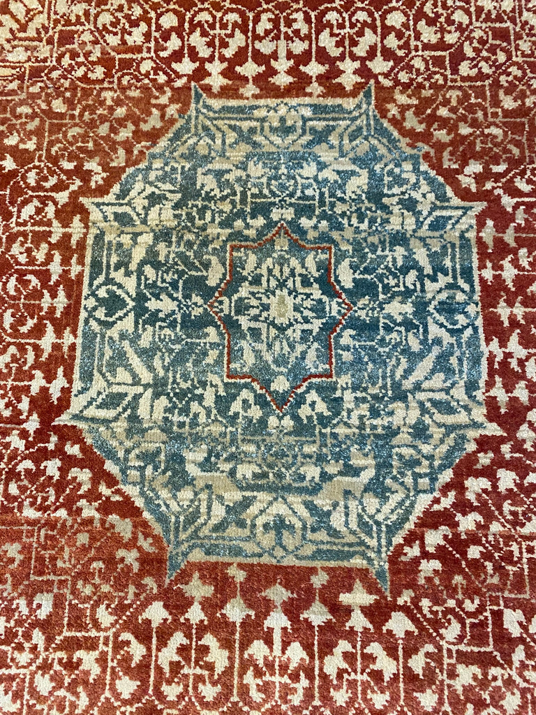 6.2 x 13.10 Multi Color Agra Quality Runner 15581