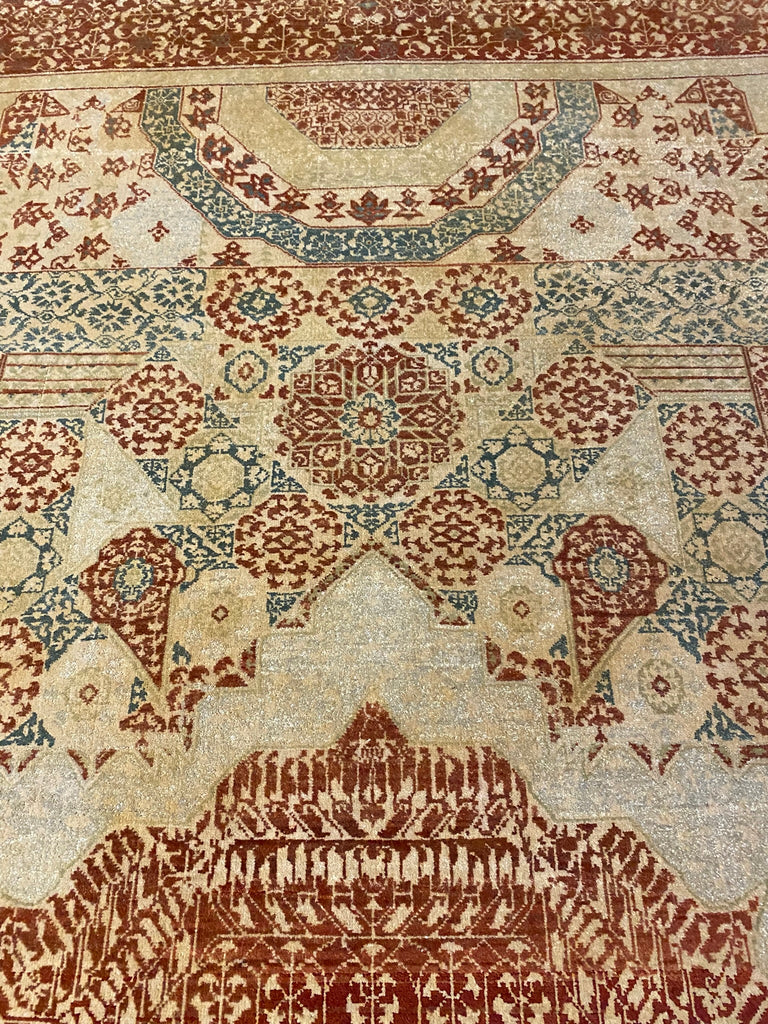 6.2 x 13.10 Multi Color Agra Quality Runner 15581