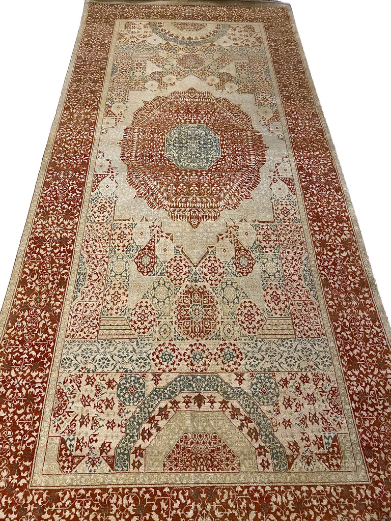 6.2 x 13.10 Multi Color Agra Quality Runner 15581