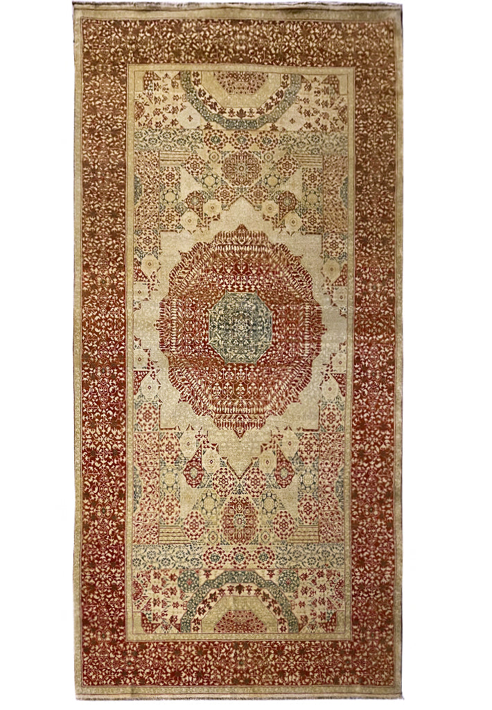 6.2 x 13.10 Multi Color Agra Quality Runner 15581