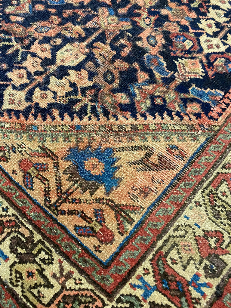 3.5 x 13 Semi-Antique Russian Kazak Rug Early 1900’s 8826