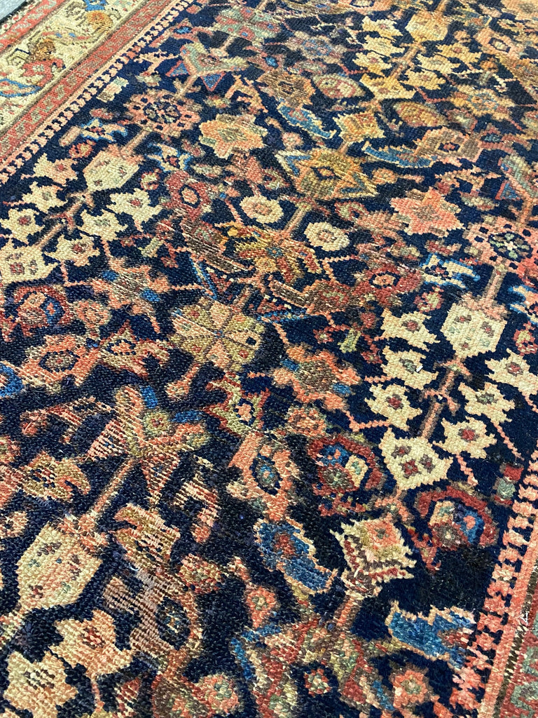 3.5 x 13 Semi-Antique Russian Kazak Rug Early 1900’s 8826