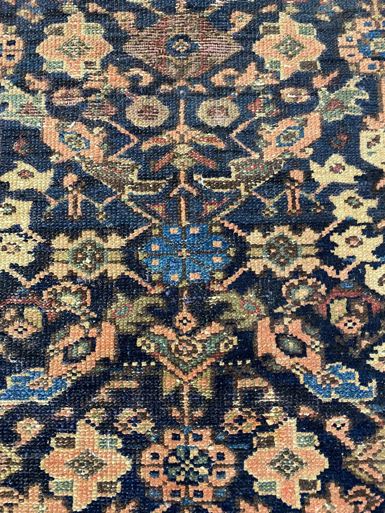 3.5 x 13 Semi-Antique Russian Kazak Rug Early 1900’s 8826