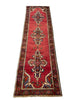 Load image into Gallery viewer, 3.2 x 10.11 Red Persian Hamadan Runner 7179