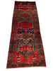 Load image into Gallery viewer, 3.7 x 9.5 Red Persian Hamadan Runner 7168