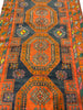 Load image into Gallery viewer, 4.7 x 9.9 Sunset Orange Antique Russian Kazak Runner Rug 12725