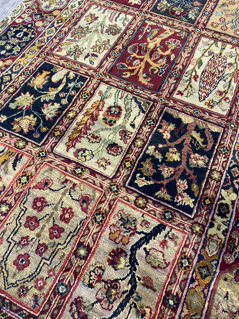 4.0 x 12.7 feet Wide Runner Handmade Dense Lustrous Wool   #B-74726