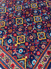 Load image into Gallery viewer, 3.9 x 10.3 Persian Tribal Handmade Wool Runner BLUE #F-6942