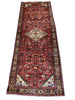 Load image into Gallery viewer, 3.6 x 9.9 Persian Tribal Hamadan  Wool Runner #F-6945